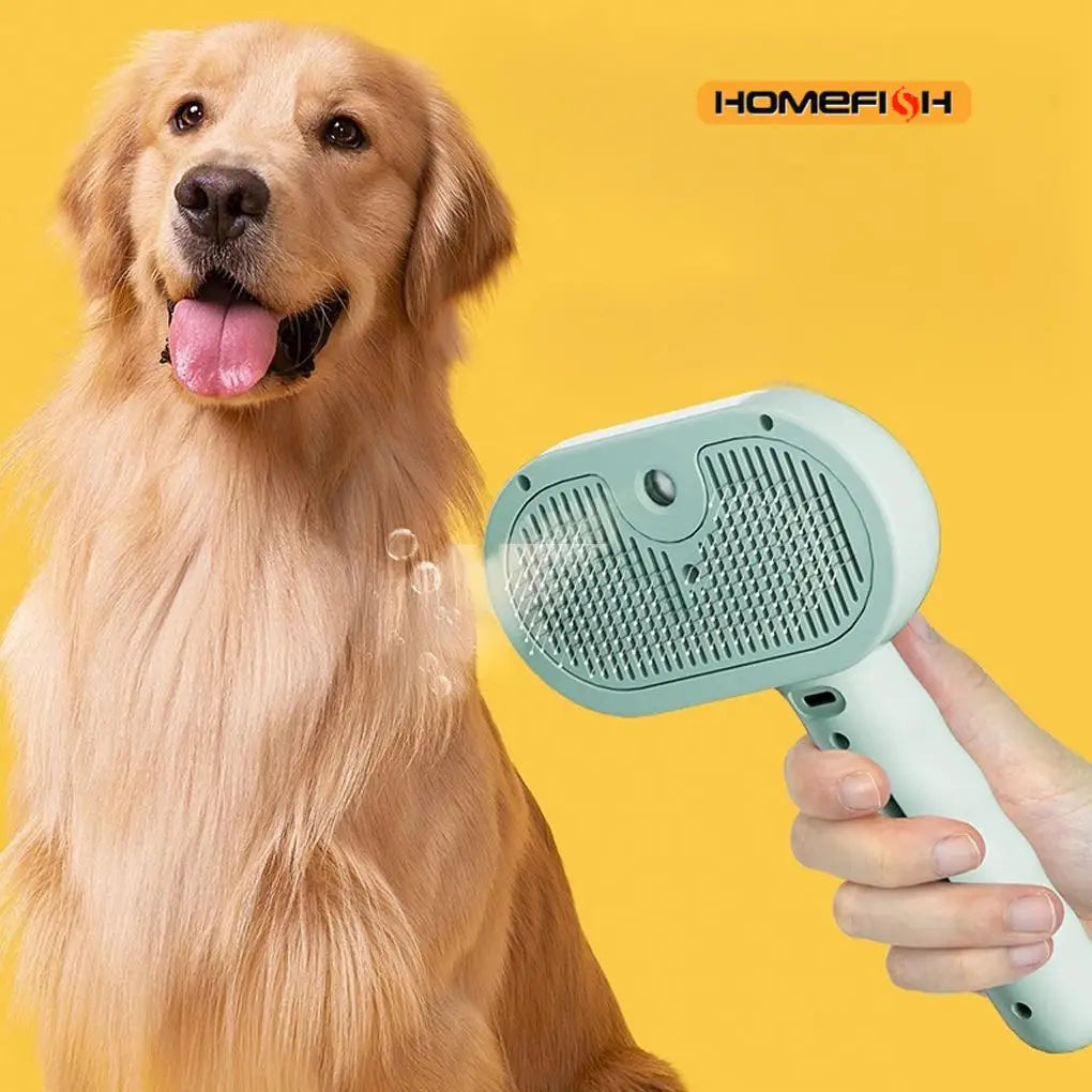 Cepillo de vapor para perros y gatos