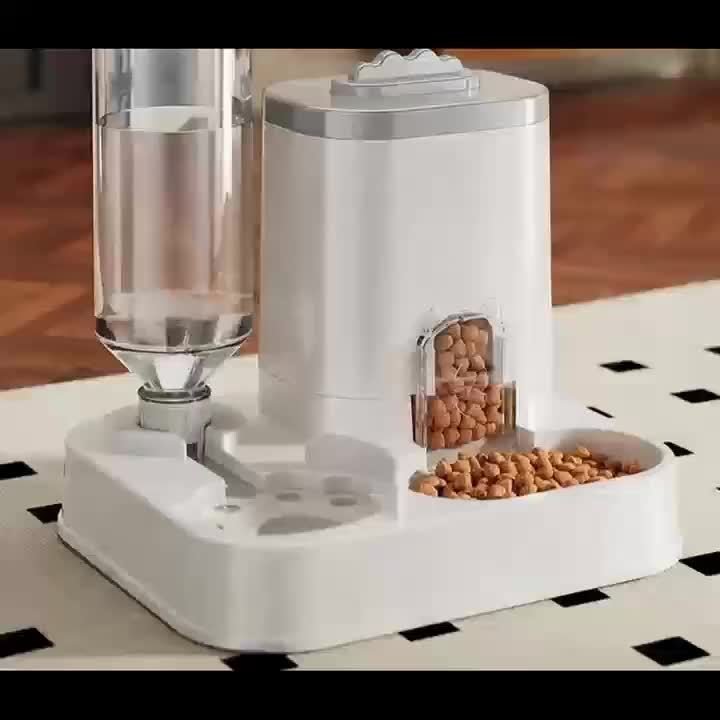 Dispensador Automático de Agua para Perros y Gatos con Comedero Integrado - Imagen 14
