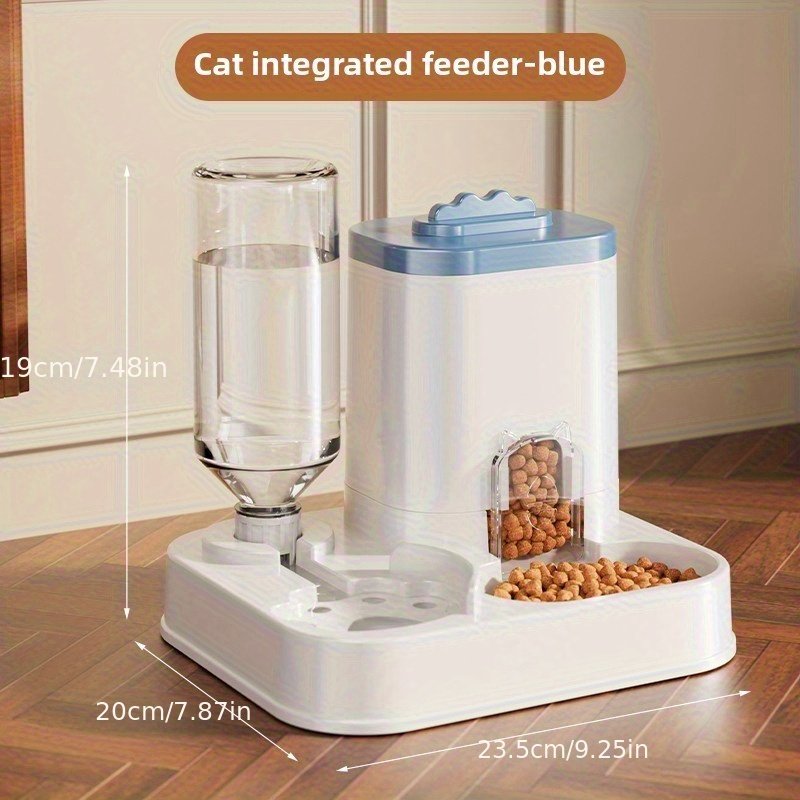 Dispensador Automático de Agua para Perros y Gatos con Comedero Integrado - Imagen 4